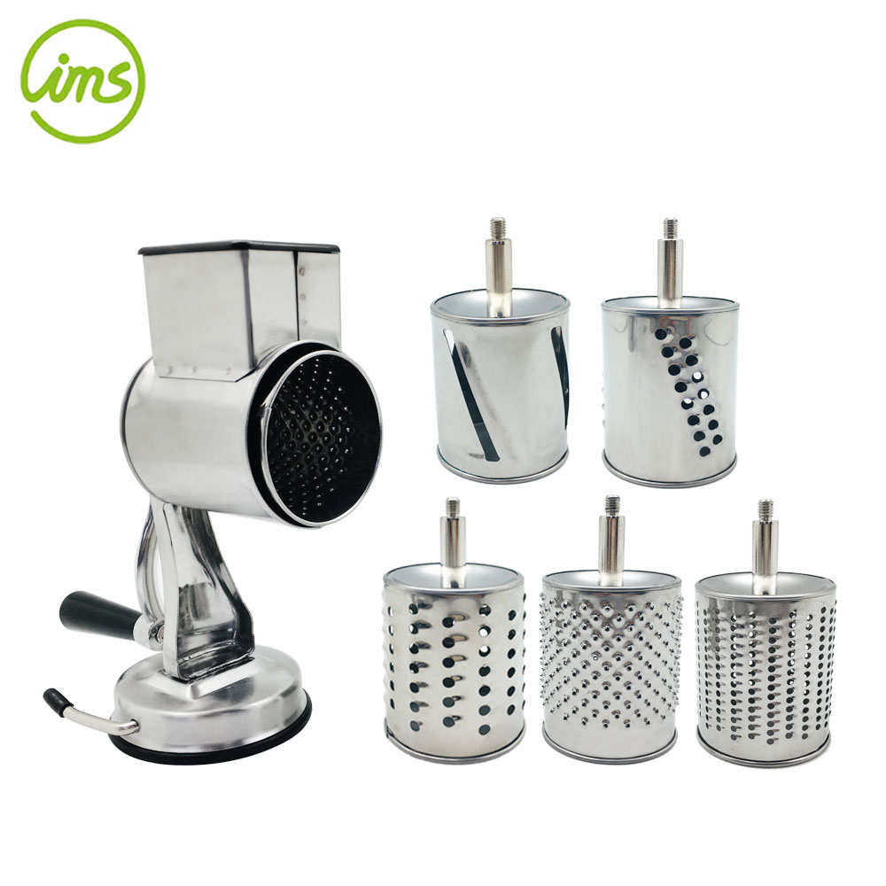 Manual Rotary Grater, 5 Blades